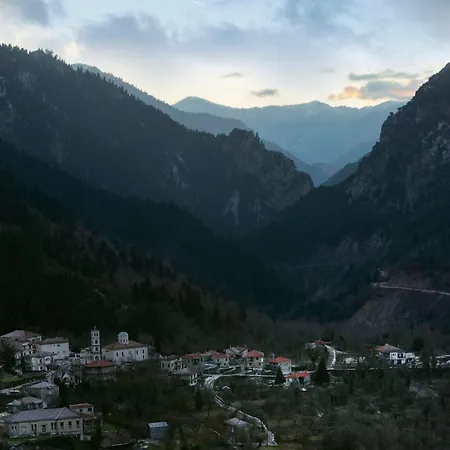 με θέα Εξοχικό σπίτι Mega Chorio