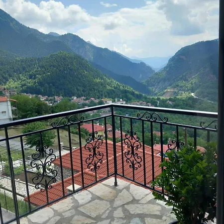 με θέα Country house Mega Chorio